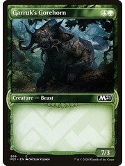 Magic: The Gathering Garruk's Gorehorn (Showcase) (306) Near Mint