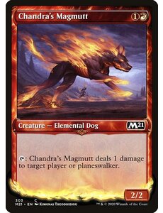 Magic: The Gathering Chandra's Magmutt (Showcase) (303) Lightly Played