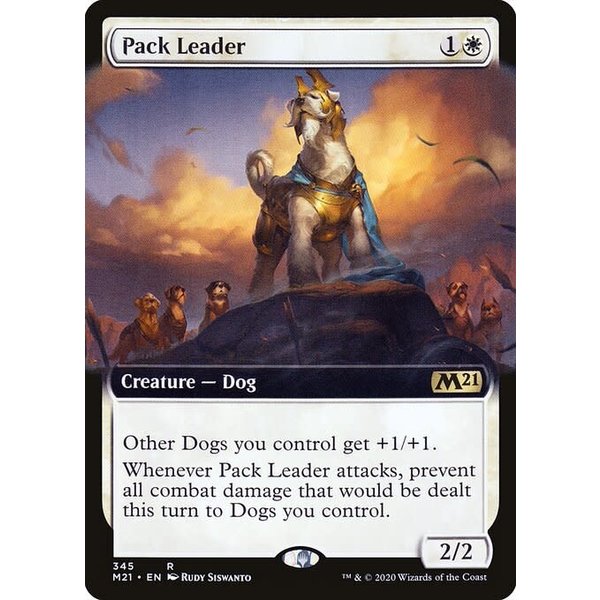 Magic: The Gathering Pack Leader (Extended Art) (345) Lightly Played