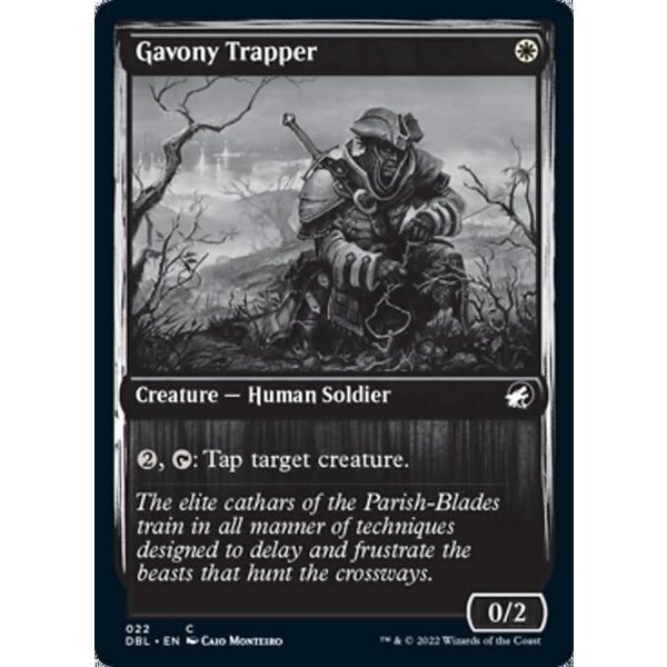 Magic: The Gathering Gavony Trapper (022) Near Mint