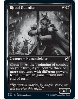 Magic: The Gathering Ritual Guardian (030) Near Mint