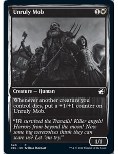 Magic: The Gathering Unruly Mob (040) Near Mint