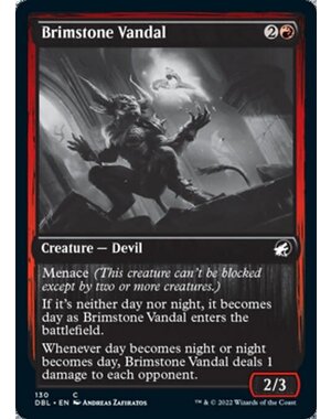 Magic: The Gathering Brimstone Vandal (130) Near Mint
