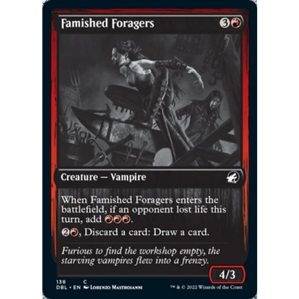 Magic: The Gathering Famished Foragers (138) Near Mint