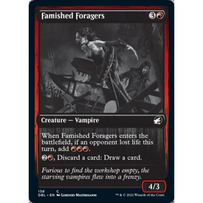 Magic: The Gathering Famished Foragers (138) Near Mint