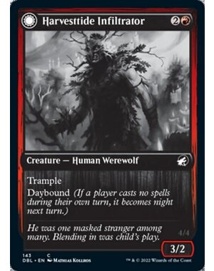 Magic: The Gathering Harvesttide Infiltrator (143) Near Mint