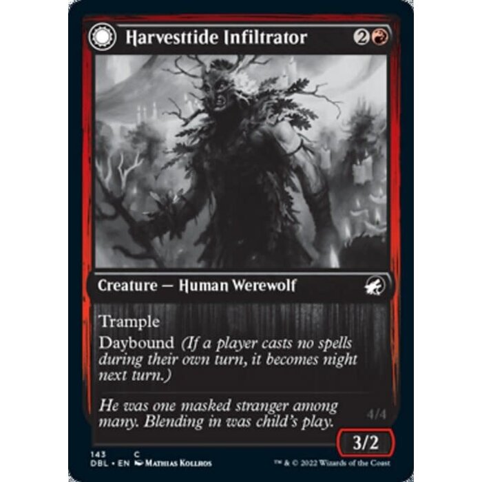 Magic: The Gathering Harvesttide Infiltrator (143) Near Mint