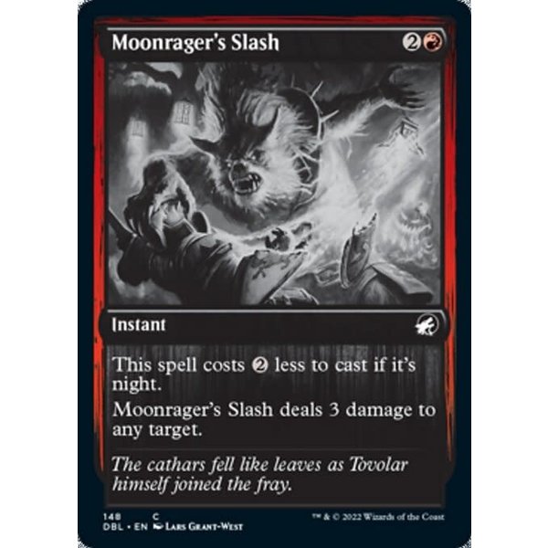 Magic: The Gathering Moonrager's Slash (148) Near Mint Foil