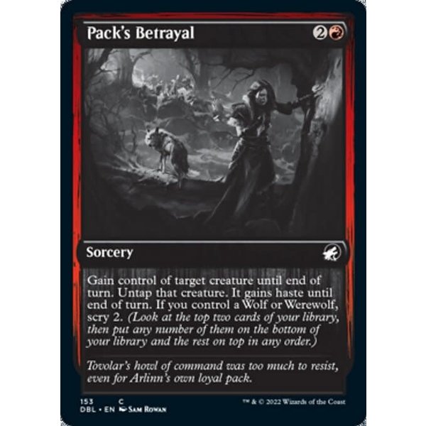 Magic: The Gathering Pack's Betrayal (153) Near Mint