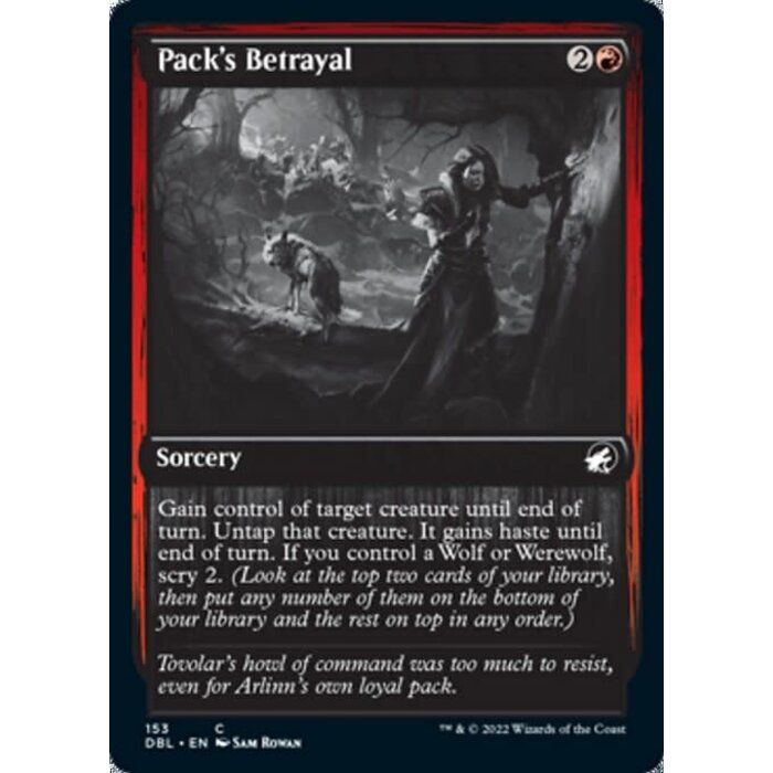 Magic: The Gathering Pack's Betrayal (153) Near Mint