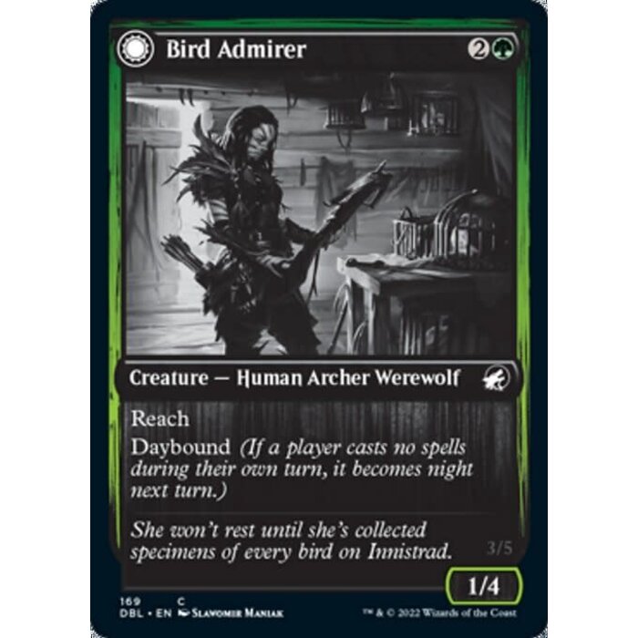 Magic: The Gathering Bird Admirer (169) Near Mint