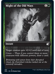 Magic: The Gathering Might of the Old Ways (189) Near Mint
