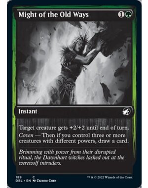 Magic: The Gathering Might of the Old Ways (189) Near Mint