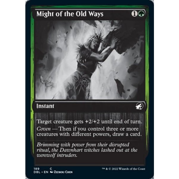 Magic: The Gathering Might of the Old Ways (189) Near Mint