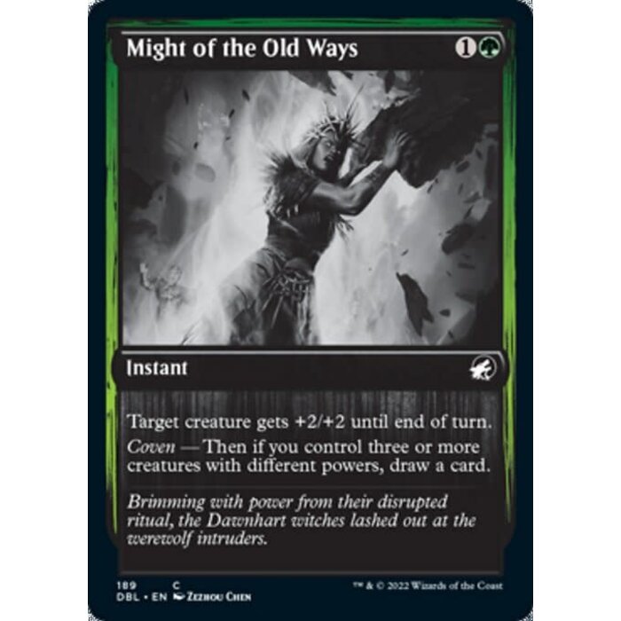 Magic: The Gathering Might of the Old Ways (189) Near Mint
