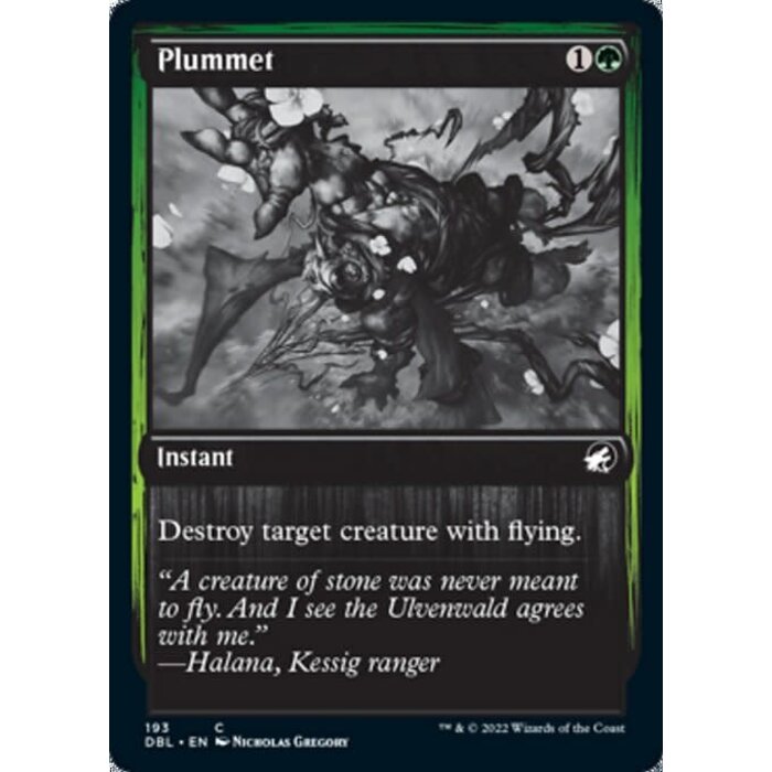 Magic: The Gathering Plummet (193) Near Mint