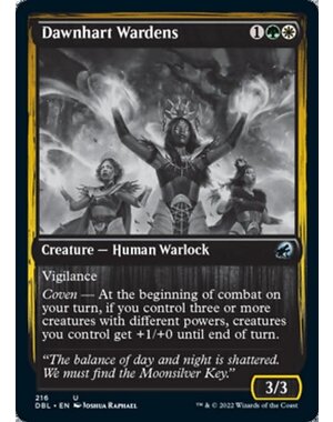 Magic: The Gathering Dawnhart Wardens (216) Near Mint