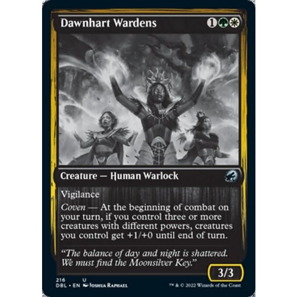 Magic: The Gathering Dawnhart Wardens (216) Near Mint