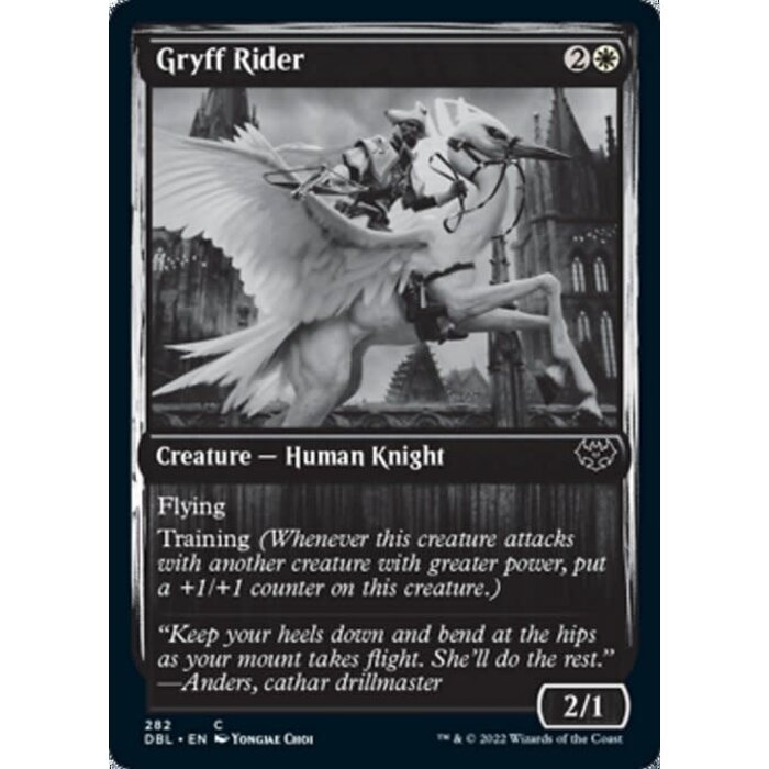 Magic: The Gathering Gryff Rider (282) Near Mint