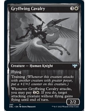 Magic: The Gathering Gryffwing Cavalry (283) Lightly Played Foil