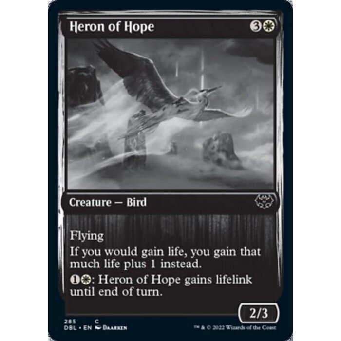 Magic: The Gathering Heron of Hope (285) Near Mint