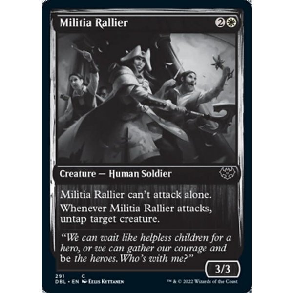 Magic: The Gathering Militia Rallier (291) Near Mint