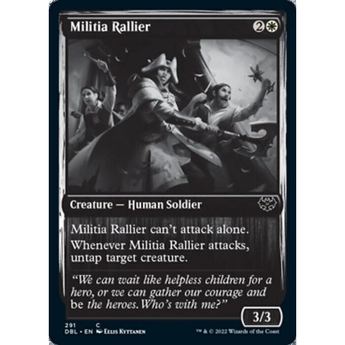 Magic: The Gathering Militia Rallier (291) Near Mint
