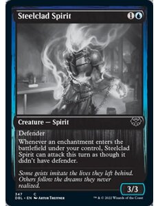 Magic: The Gathering Steelclad Spirit (347) Near Mint