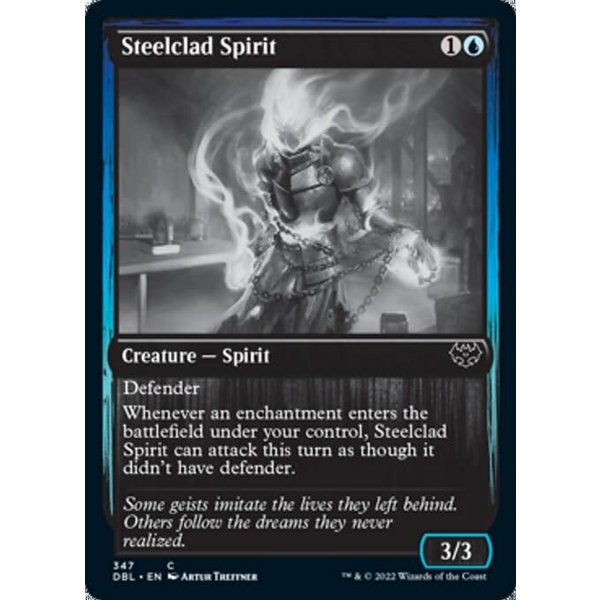 Magic: The Gathering Steelclad Spirit (347) Near Mint