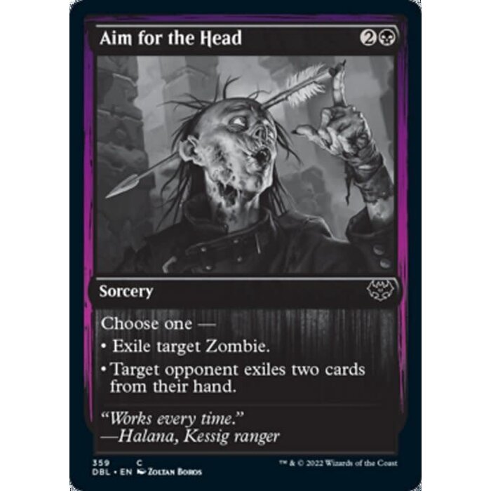Magic: The Gathering Aim for the Head (359) Near Mint