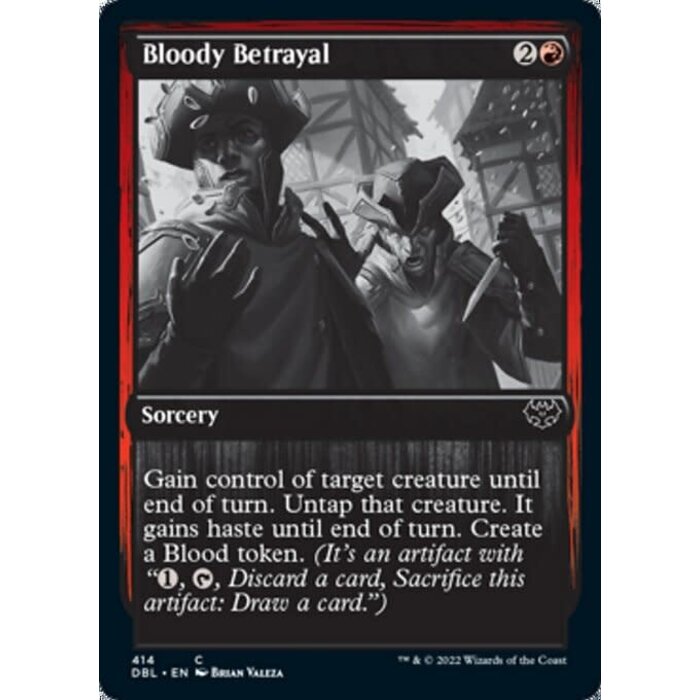Magic: The Gathering Bloody Betrayal (414) Near Mint