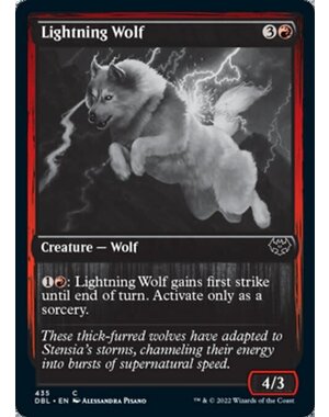 Magic: The Gathering Lightning Wolf (435) Near Mint