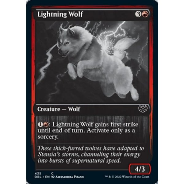 Magic: The Gathering Lightning Wolf (435) Near Mint