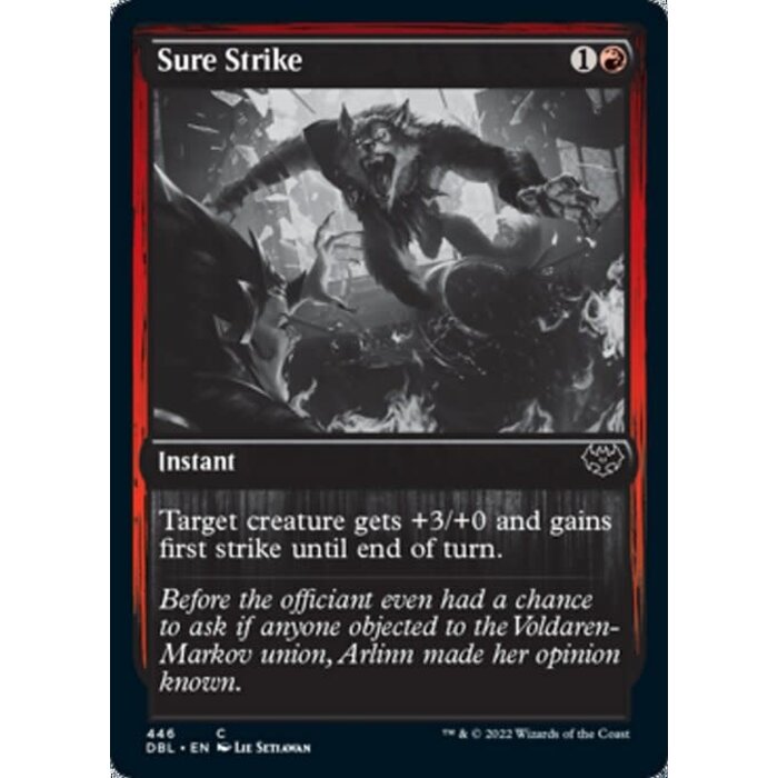 Magic: The Gathering Sure Strike (446) Near Mint