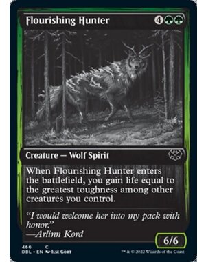 Magic: The Gathering Flourishing Hunter (466) Near Mint