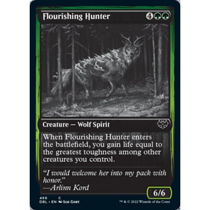 Magic: The Gathering Flourishing Hunter (466) Near Mint