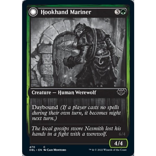 Magic: The Gathering Hookhand Mariner (470) Near Mint