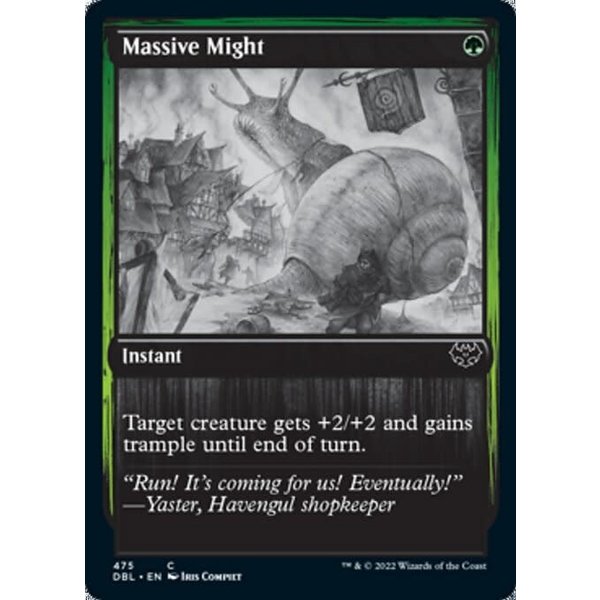 Magic: The Gathering Massive Might (475) Near Mint