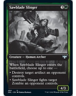 Magic: The Gathering Sawblade Slinger (484) Near Mint