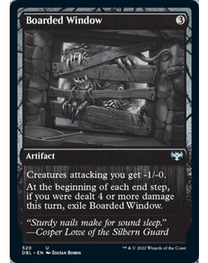 Magic: The Gathering Boarded Window (520) Near Mint