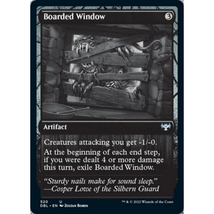 Magic: The Gathering Boarded Window (520) Near Mint