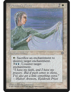 Magic: The Gathering Arenson's Aura (003) Heavily Played