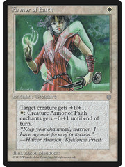 Magic: The Gathering Armor of Faith (004) Moderately Played