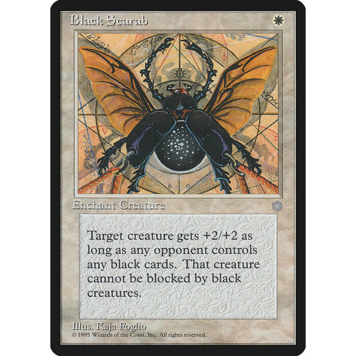 Magic: The Gathering Black Scarab (006) Lightly Played