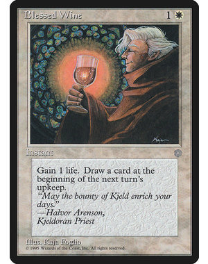 Magic: The Gathering Blessed Wine (007) Lightly Played