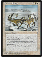 Magic: The Gathering Caribou Range (011) Moderately Played