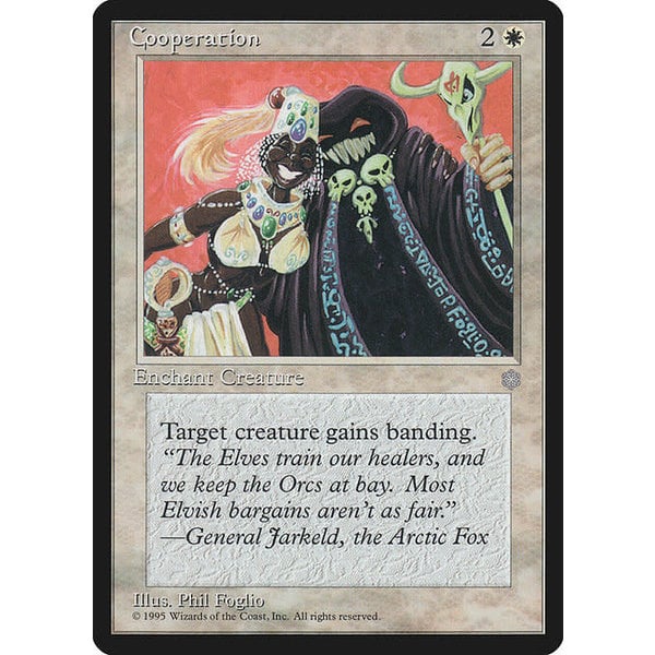 Magic: The Gathering Cooperation (018) Moderately Played