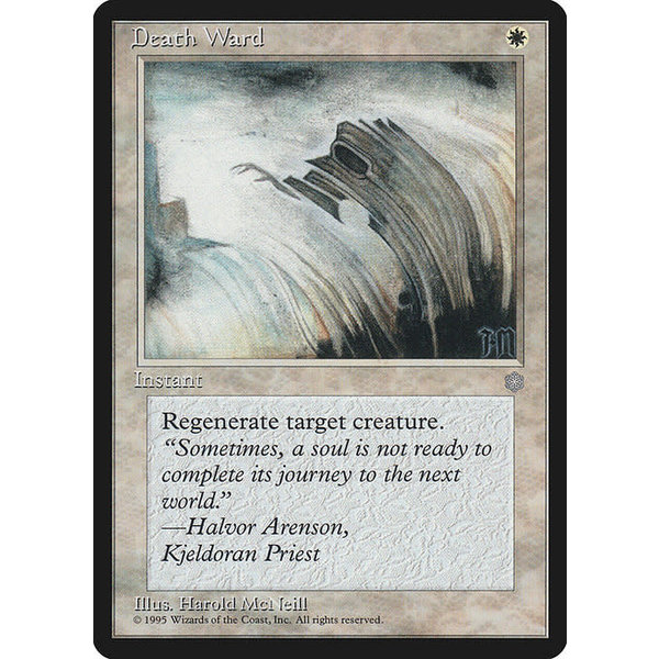 Magic: The Gathering Death Ward (019) Lightly Played