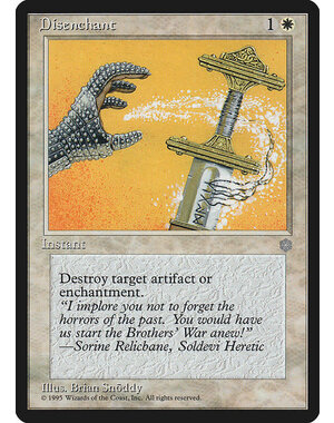 Magic: The Gathering Disenchant (020) Moderately Played