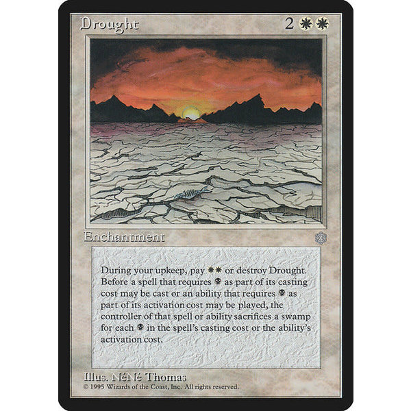 Magic: The Gathering Drought (021) Lightly Played